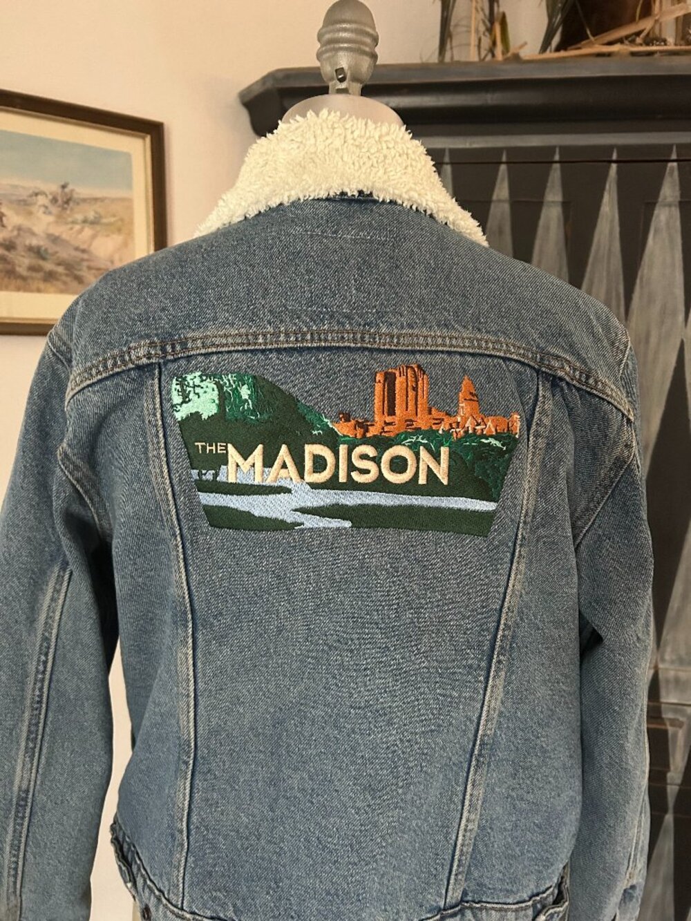Custom MADISON Taylor Sheridan show crew jacket